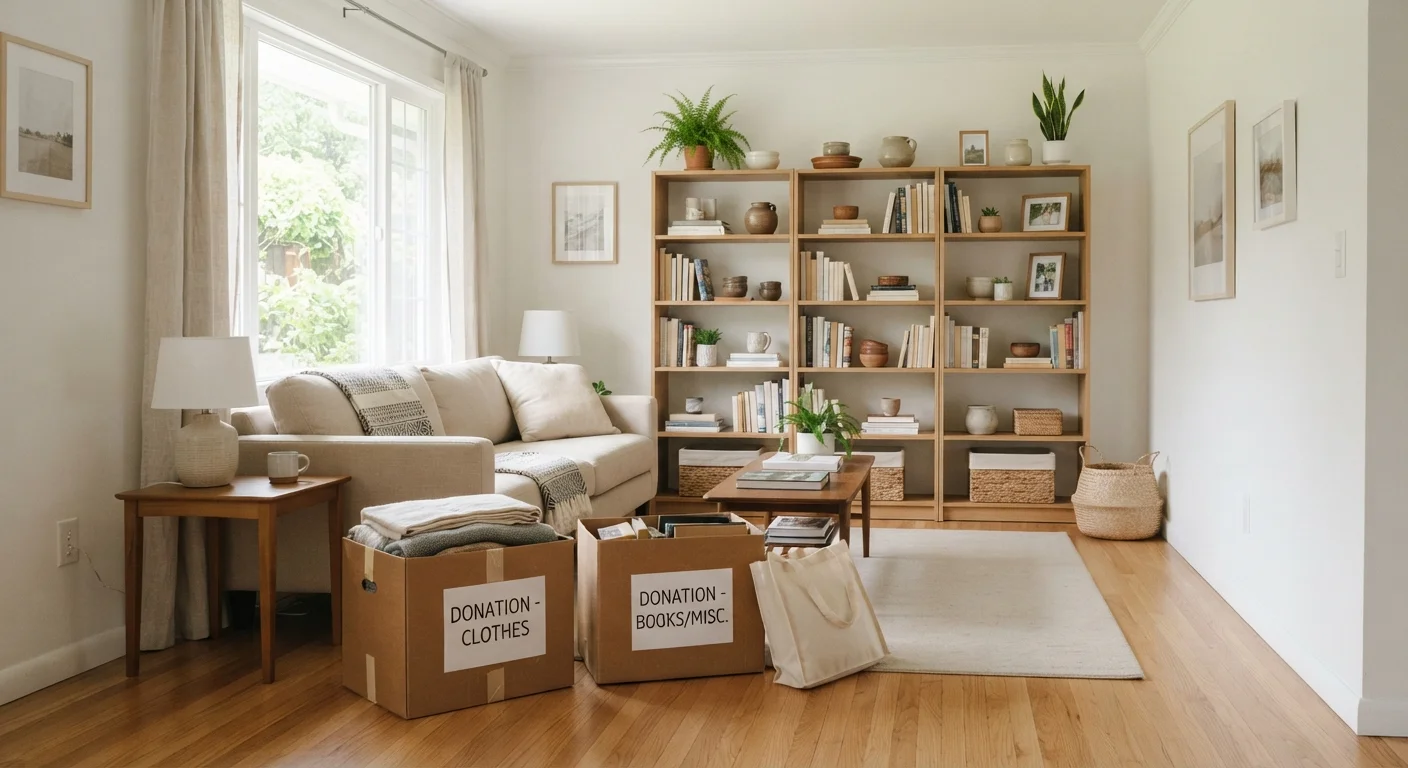 Decluttering Without the Overwhelm: A Room-by-Room Starting Point