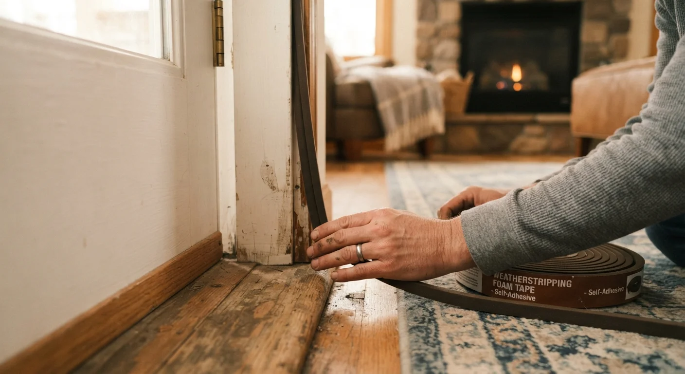 Home Weatherization: Stopping Drafts, Heat Loss, and High Energy Bills