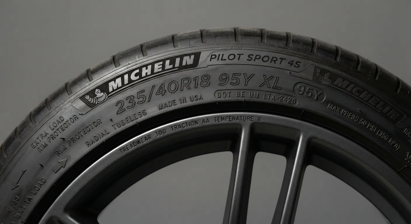 How to Read Your Tire Sidewall: A Plain-Language Breakdown