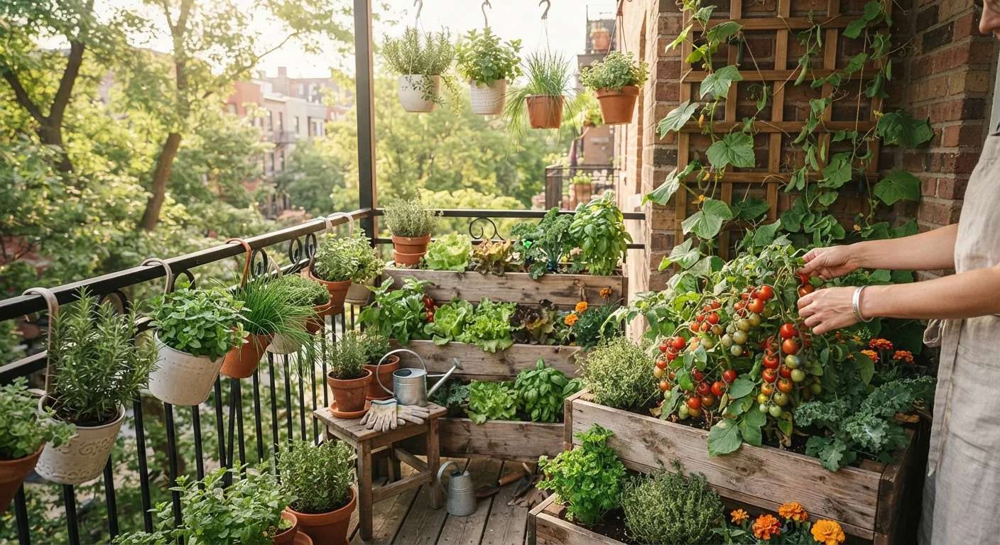 Small-Space Gardening: Making the Most of a Compact Yard or Balcony